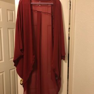 Kimono - Brick Red